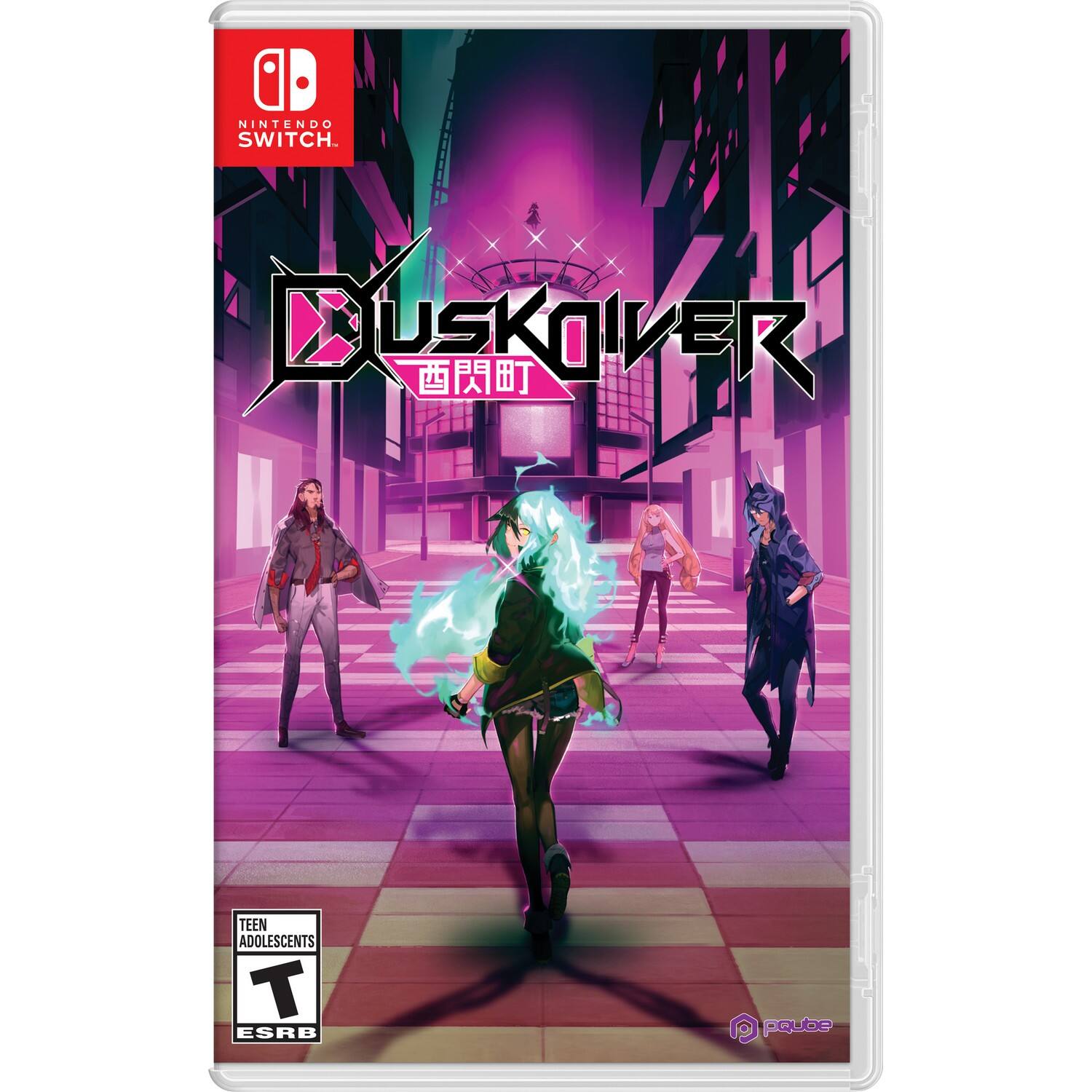 NINTENDO SWITCH  
DUSKOVER  
TEEN ADOLESCENTS  
ESRB  
pquos - T (Teen 13+)