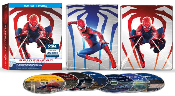  Spider-Man Legacy Collection [SteelBook] [Blu-ray] [Only @ Best Buy]