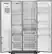 Alt View 2. KitchenAid - 22.7 Cu. Ft. Side-by-Side Counter-Depth Refrigerator.