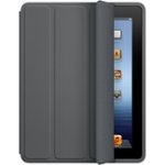 Front Zoom. Apple - Smart Case for Apple® iPad® 2nd-, 3rd- and 4th-Generation - Dark Gray.