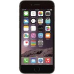 Front. Apple - Pre-Owned iPhone 6 4G LTE with 128GB Memory Cell Phone (Unlocked).