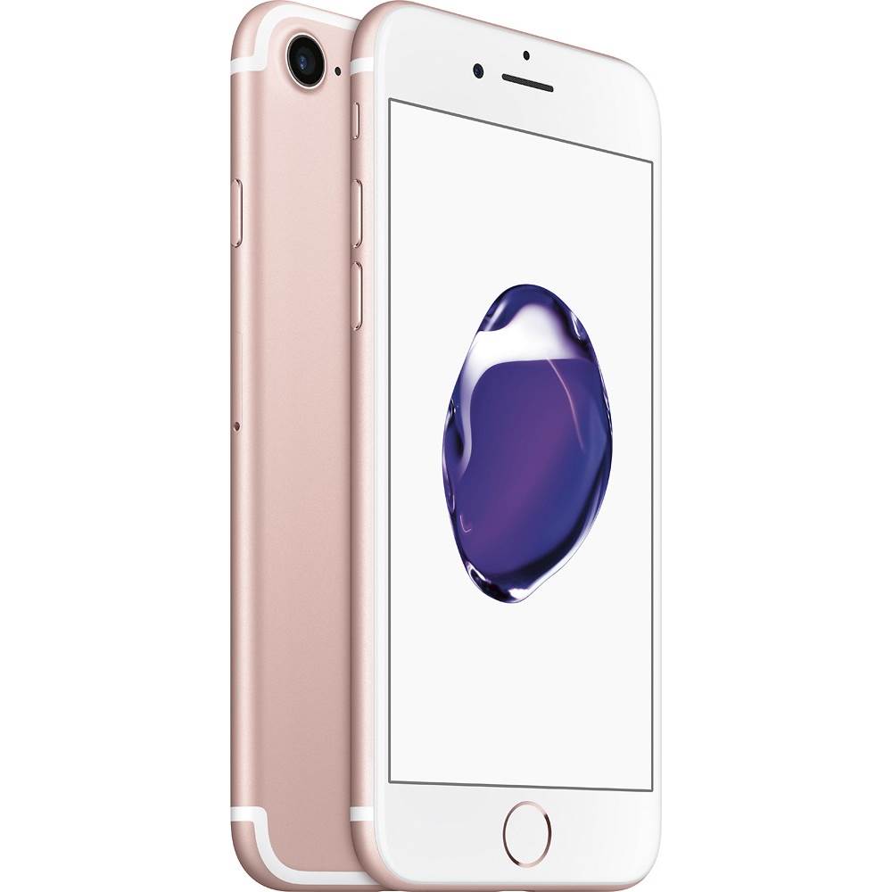 Apple Pre-Owned iPhone 7 4G LTE with 32GB Cell Phone (Unlocked) Rose Gold 7  32GB ROSE GOLD-RB - Best Buy