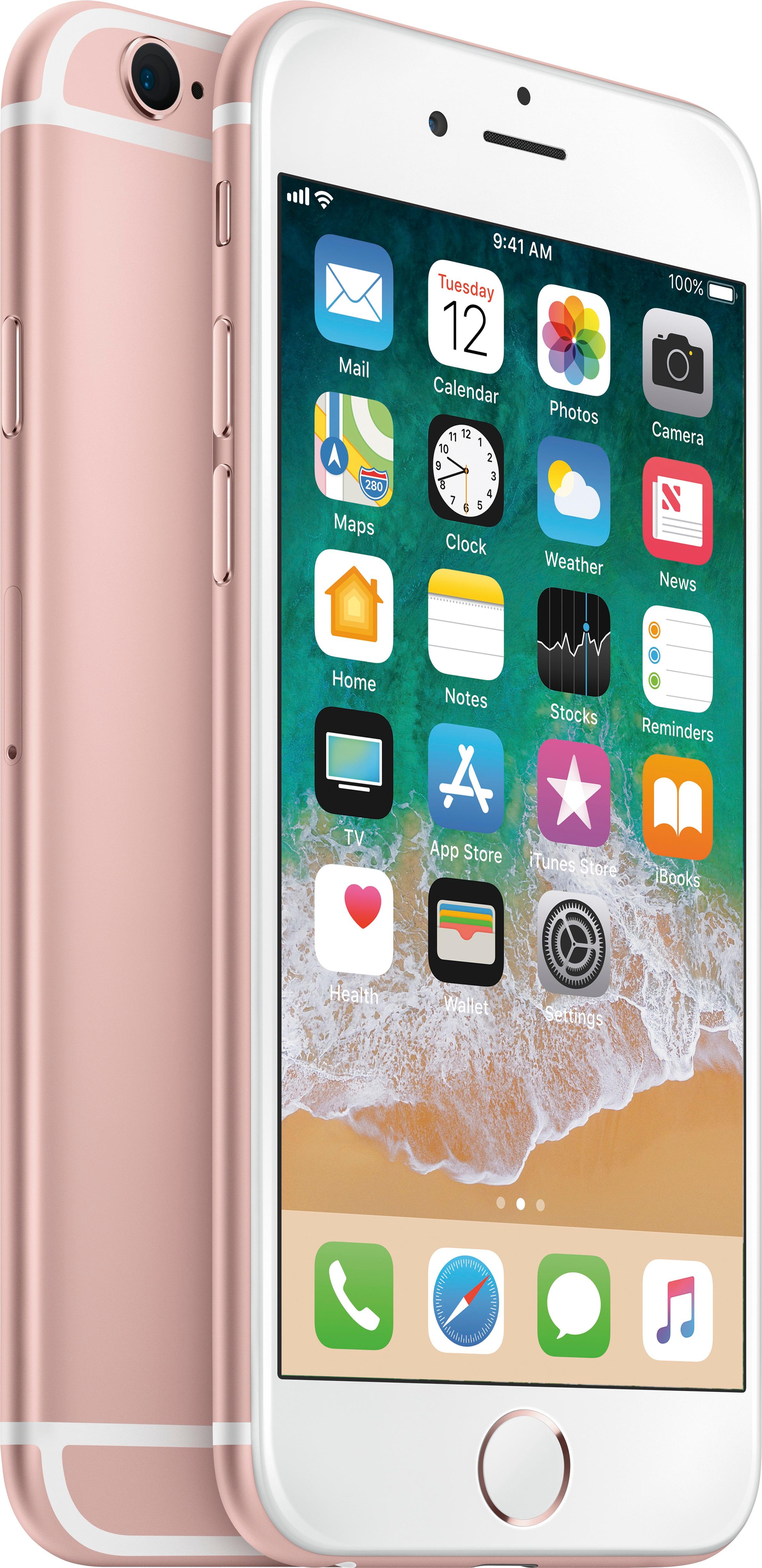 Best Buy Apple Pre Owned Iphone 6s 4g Lte With 64gb Cell Phone Unlocked Rose Gold 6s 64gb Rose Gold Rb