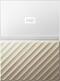 WD - My Passport Ultra 1TB External USB 3.0 Portable Hard Drive - White-gold-Front_Standard