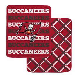 Pegasus - Tampa Bay Buccaneers 50" x 60" Repeat Refresh Double-Sided Diamond Back Ultra Cozy Blanket - Multicolor