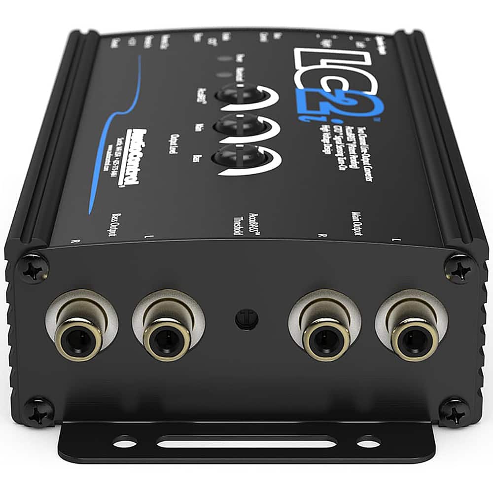Alt View 12. AudioControl - 2-Channel Active Line Output Converter with AccuBASS - Black.