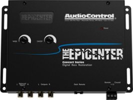 AudioControl - The Epicenter Concert Series Digital Bass Restoration Processor - Black - Front_Zoom
