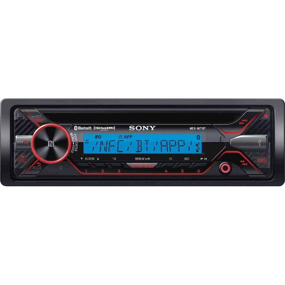 Best Buy: Sony In-Dash CD/DM Receiver Built-in Bluetooth Satellite ...