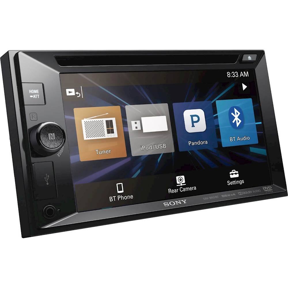 Best Buy Sony 6.2" Builtin Bluetooth InDash CD/DVD/DM Receiver Black