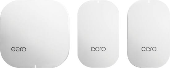 Mesh Wifi System 1 Eero 2 Eero Beacons 2nd Generation White M010301 Best Buy