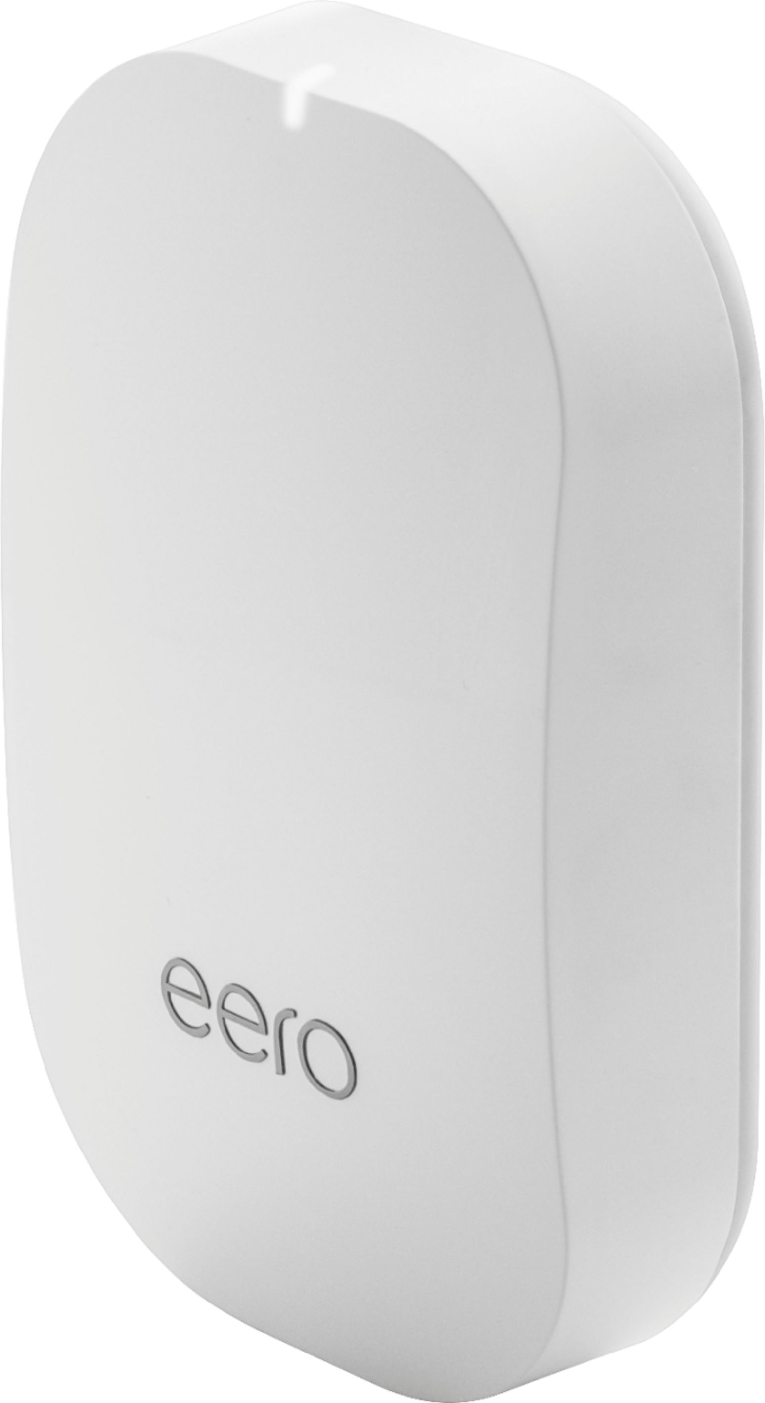 Left View: eero Home WiFi System (1 eero + 2 eero Beacon) ? 2nd Generation ? Advanced Tri-Band Mesh WiFi System to Replace Traditional Routers and WiFi Ranger Extenders ? Coverage: 2 to 4 Bedroom Home