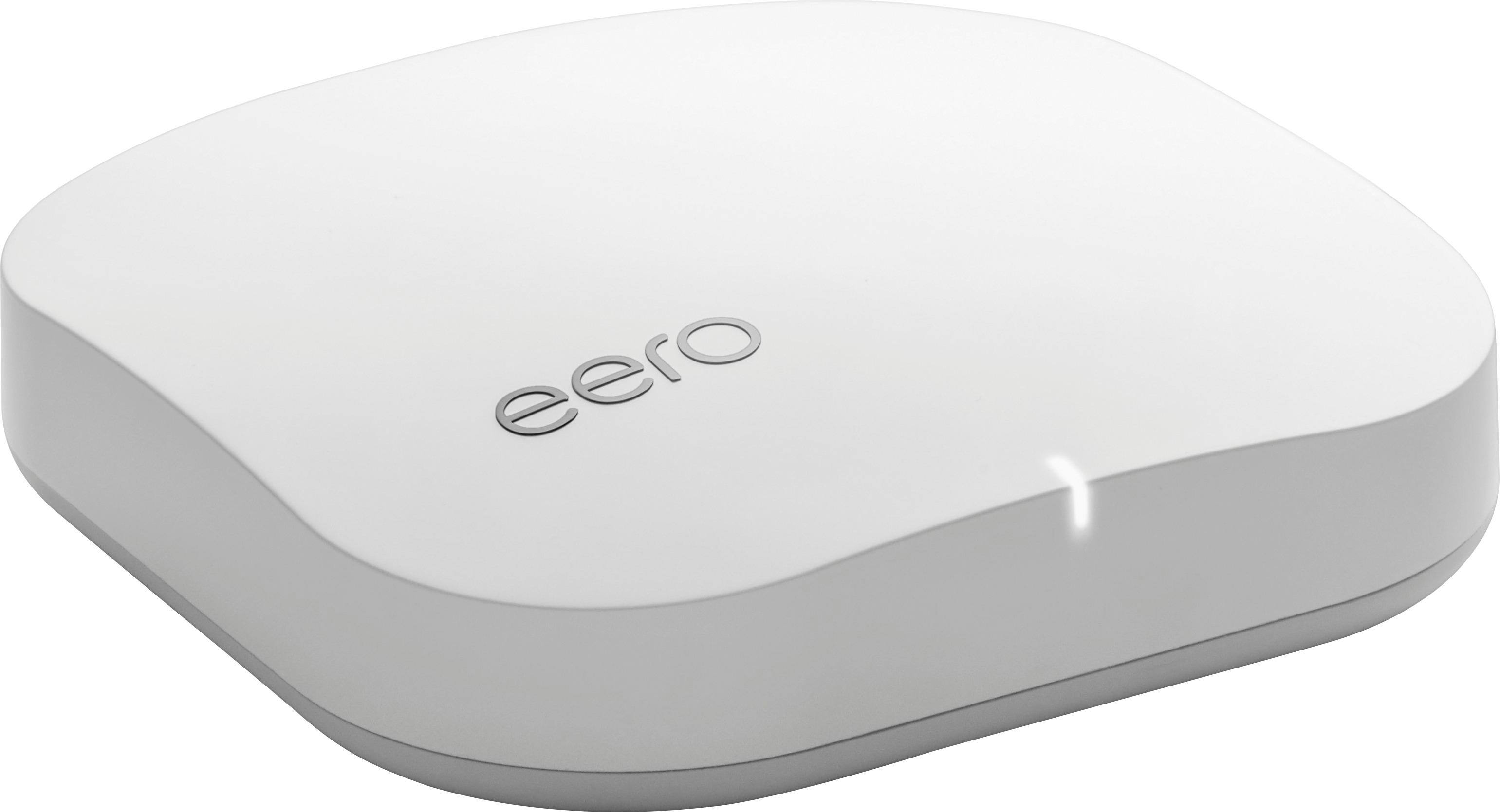 Angle. eero - Mesh WiFi System (1 eero + 1 eero Beacon), 2nd Generation - White.