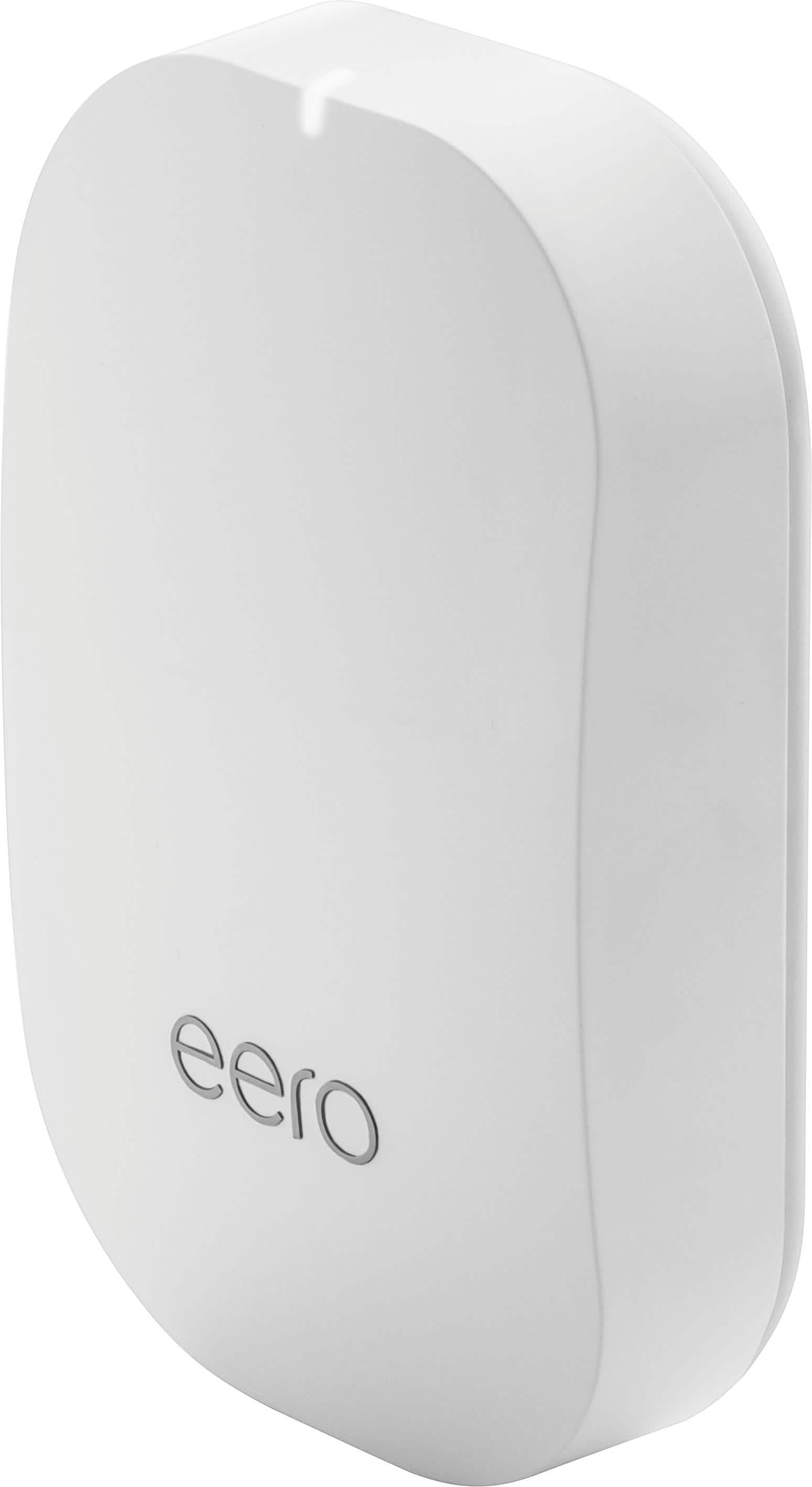 Left. eero - Mesh WiFi System (1 eero + 1 eero Beacon), 2nd Generation - White.