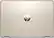 Alt View 3. HP - 2-in-1 14" Touch-Screen Laptop - Intel Core i5 - 8GB Memory - 128GB Solid State Drive - Vertical brushed pattern, HP finish in silk gold.