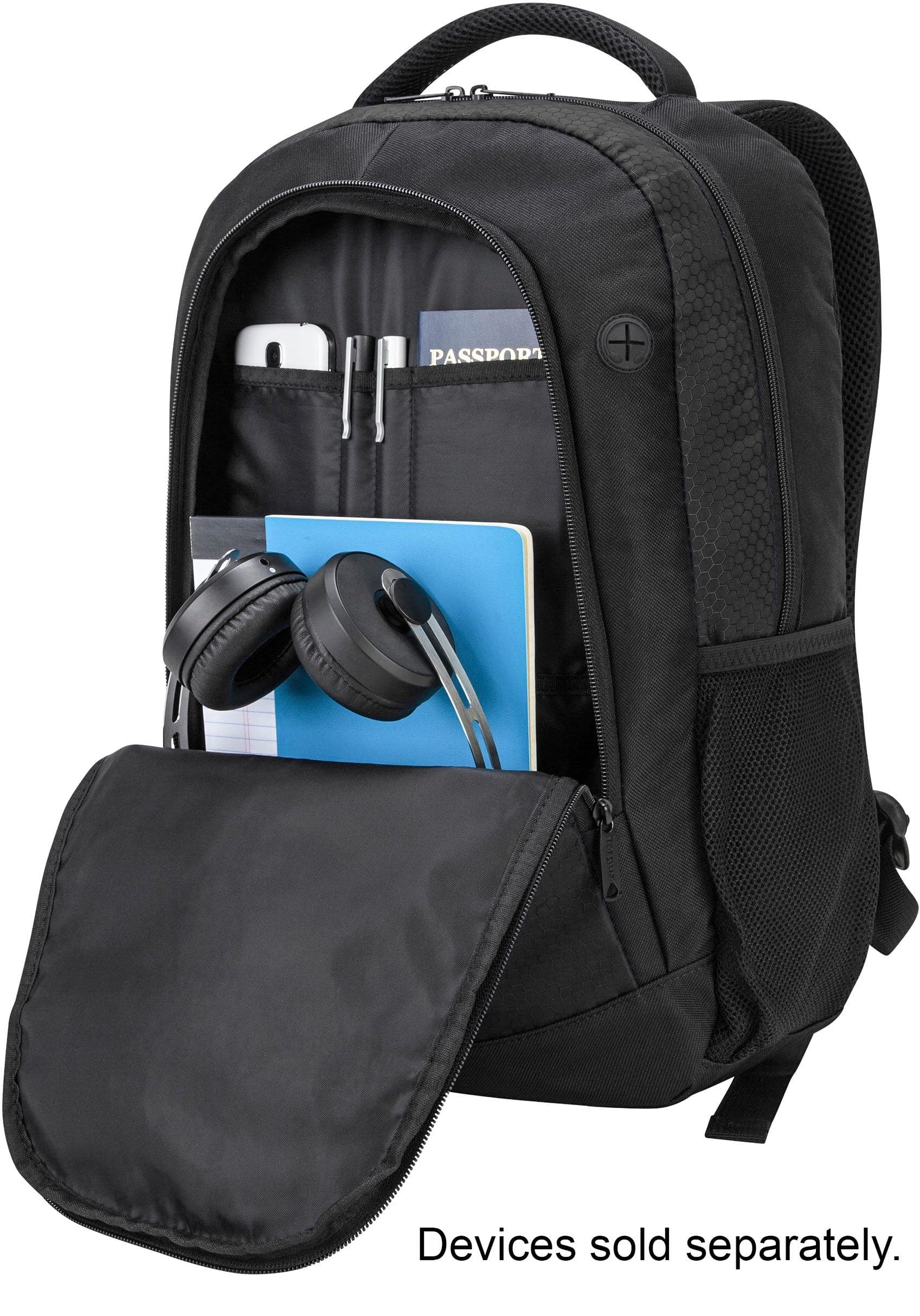 Alt View 12. Targus - City Laptop Backpack for 15.6" Laptop - Black.