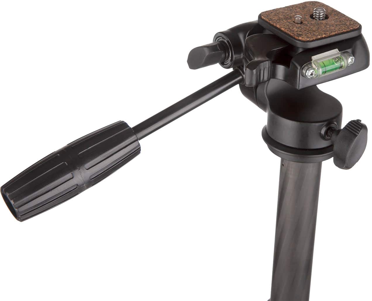 Alt View 12. Sunpak - ULTRA PRO 643 Carbon Fiber 64" Tripod - Black.