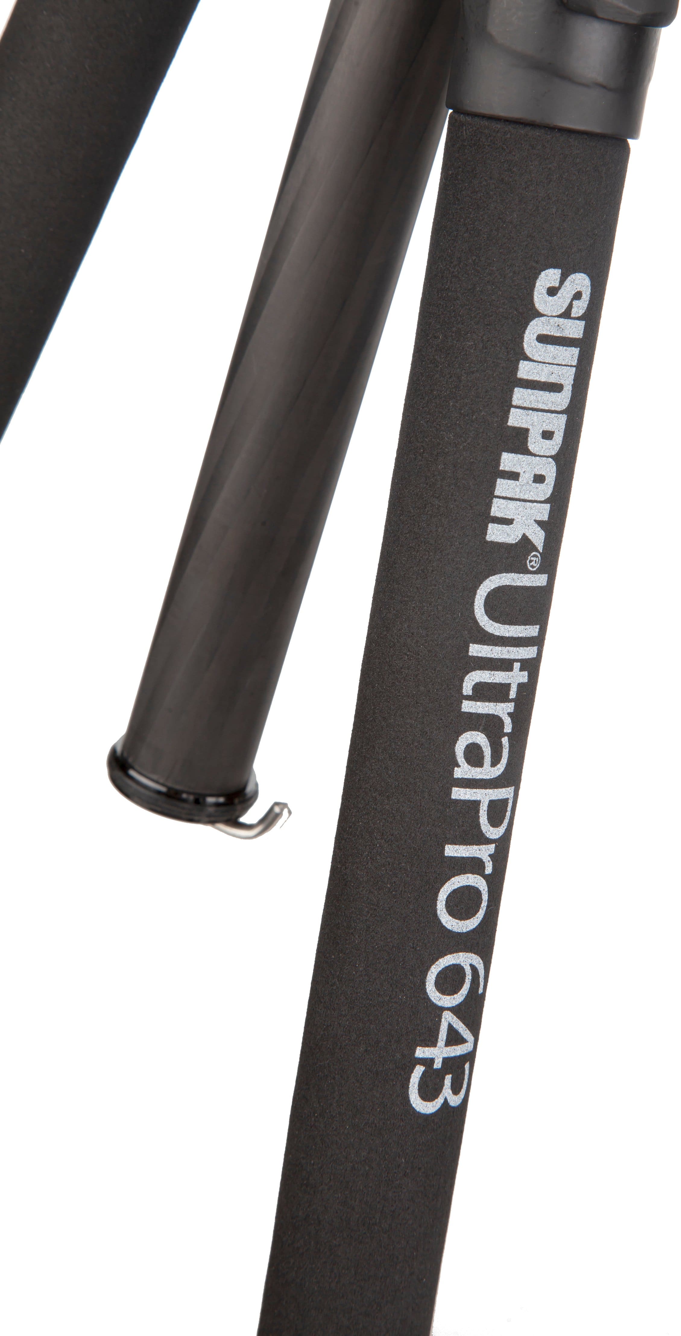 Alt View 16. Sunpak - ULTRA PRO 643 Carbon Fiber 64" Tripod - Black.