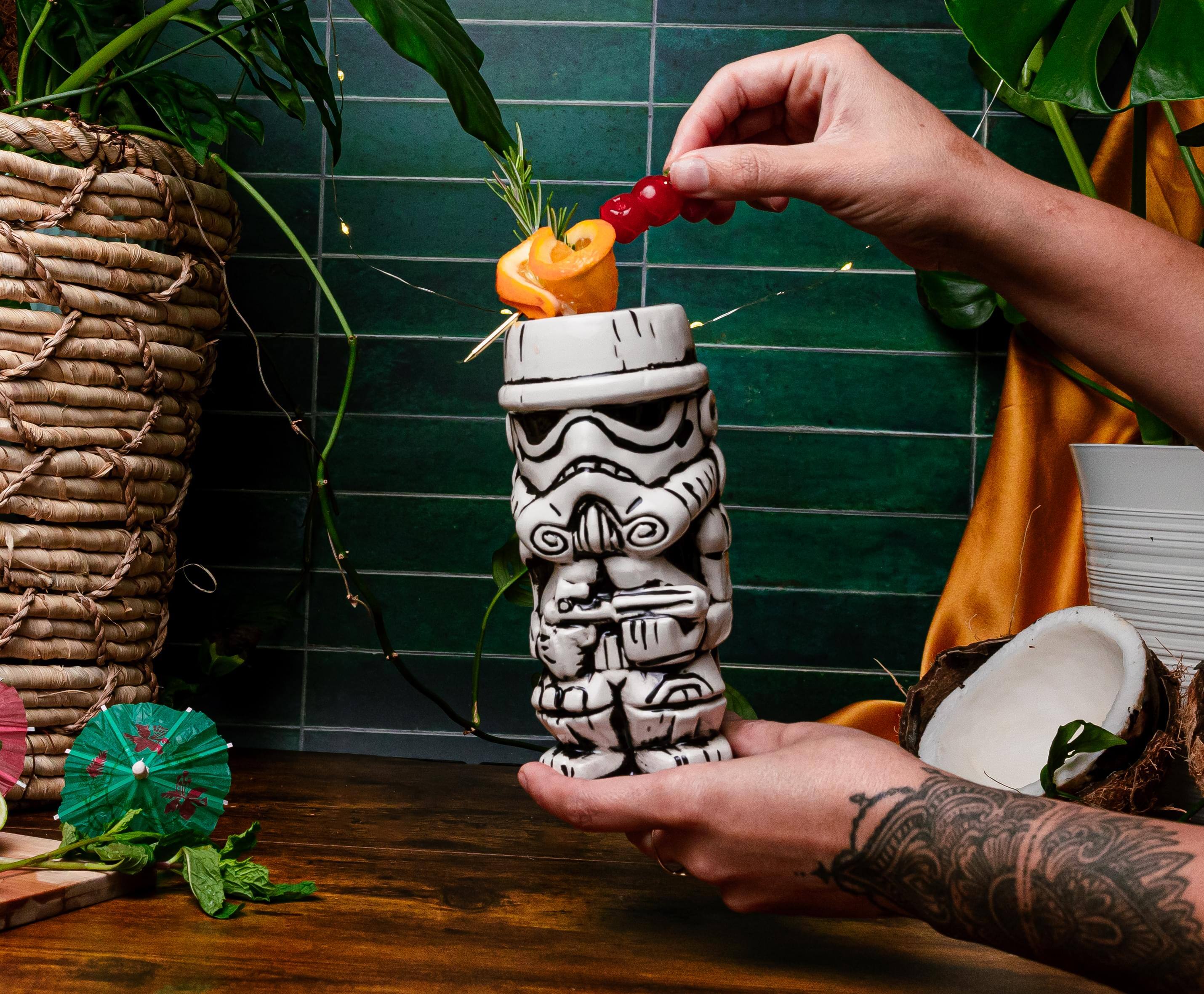 Alt View 10. Star Wars - Geeki Tikis Star Wars Stormtrooper V2 Ceramic Mug | Holds 15 Ounces - White.