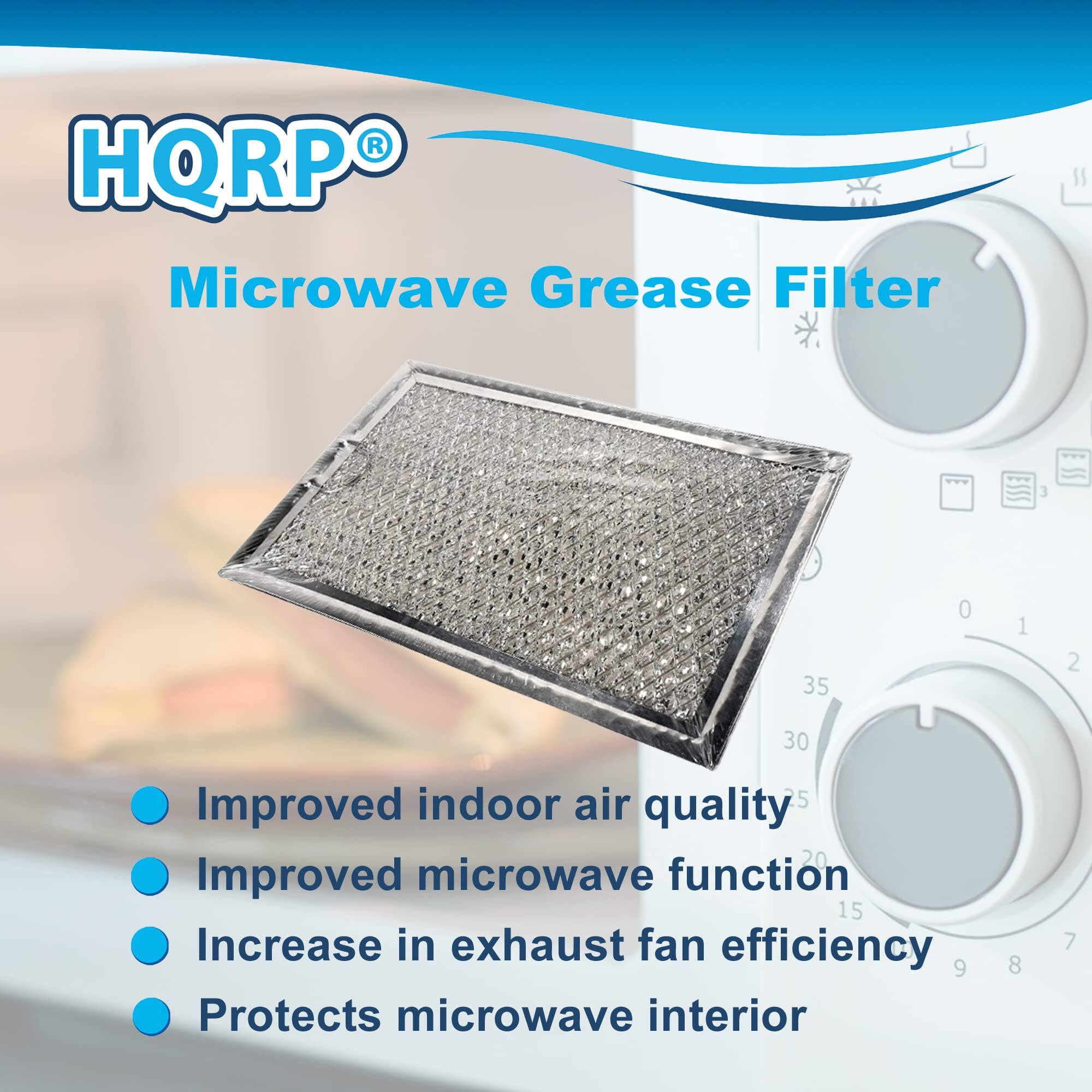 HQRP Microwave Grease Filter

- Improved indoor air quality
- Improved microwave function
- Increase in exhaust fan efficiency
- Protects microwave interior