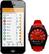 Alt View 4. Martian - Notifier Smartwatch for Select Android and Apple® iOS Cell Phones - Red.
