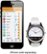Alt View Zoom 3. Martian - Notifier Smartwatch for Select Android and Apple® iOS Cell Phones - White.