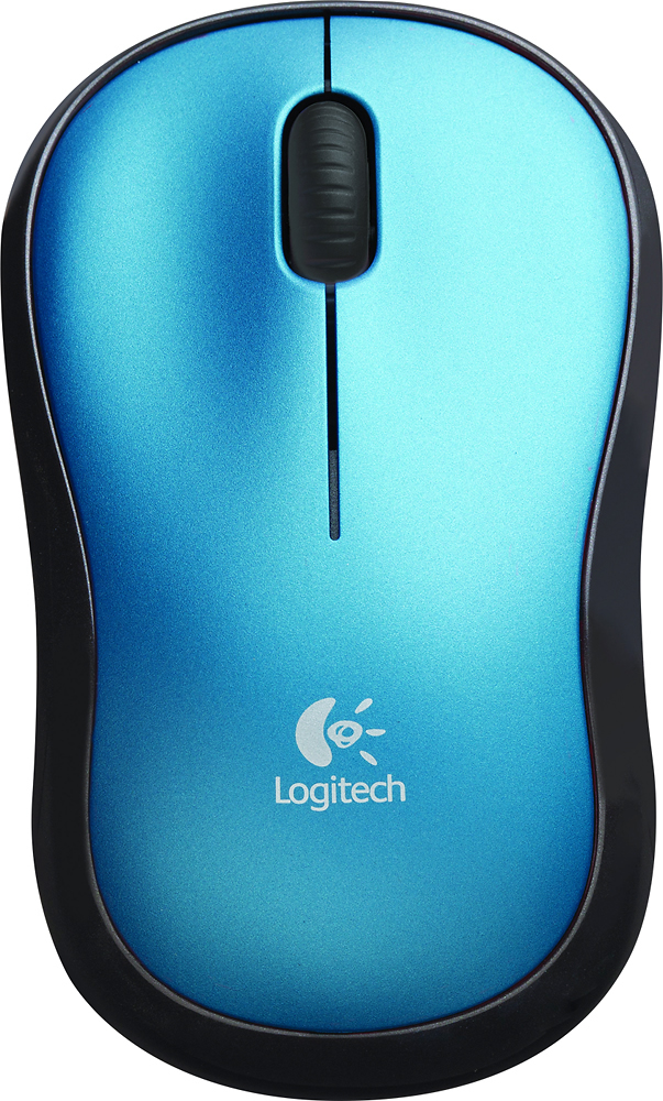 Logitech M185 Wireless Mouse Blue 910-003636 - Best Buy