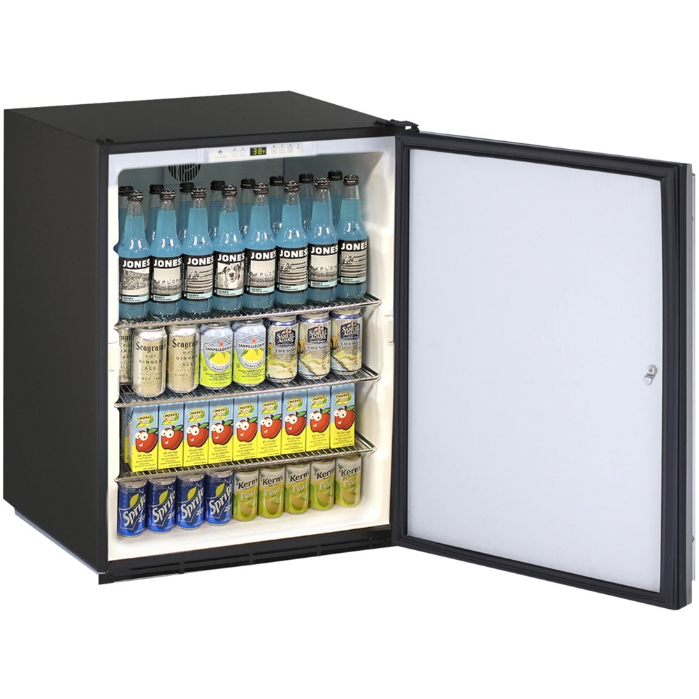 Left View: Viking - Professional 7 Series 20 Cu. Ft. Bottom-Freezer Built-In Refrigerator - Vanilla cream