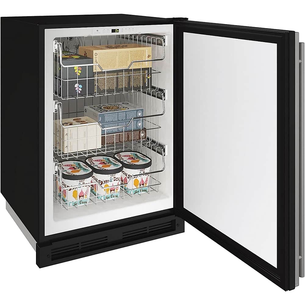 ULine 1000 Series 4.8 Cu. Ft. BuiltIn Mini Fridge Stainless steel
