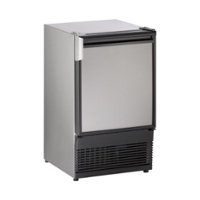 U-Line - Marine Series 14.9" 24.9-Lb. Freestanding Icemaker - Stainless Solid - Front_Zoom