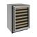 Front. U-Line - 2000 Series 43-Bottle Built-In Wine Cooler - Stainless Steel.