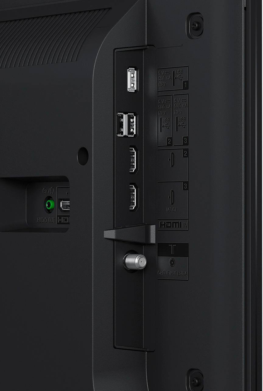 Back. Sony - 43" Class - LED - X720E Series - 2160p - Smart - 4K UHD TV with HDR.