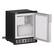 Left. U-Line - Marine Series 15.1" 22.9-Lb. Freestanding Icemaker - Stainless Solid.