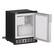 Left. U-Line - Marine Series 15.1" 22.9-Lb. Freestanding Icemaker - Stainless Solid.