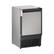 Front. U-Line - Marine Series 14.9" 24.9-Lb. Freestanding Icemaker - Stainless Solid.
