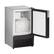 Left. U-Line - Marine Series 14.9" 24.9-Lb. Freestanding Icemaker - Stainless Solid.