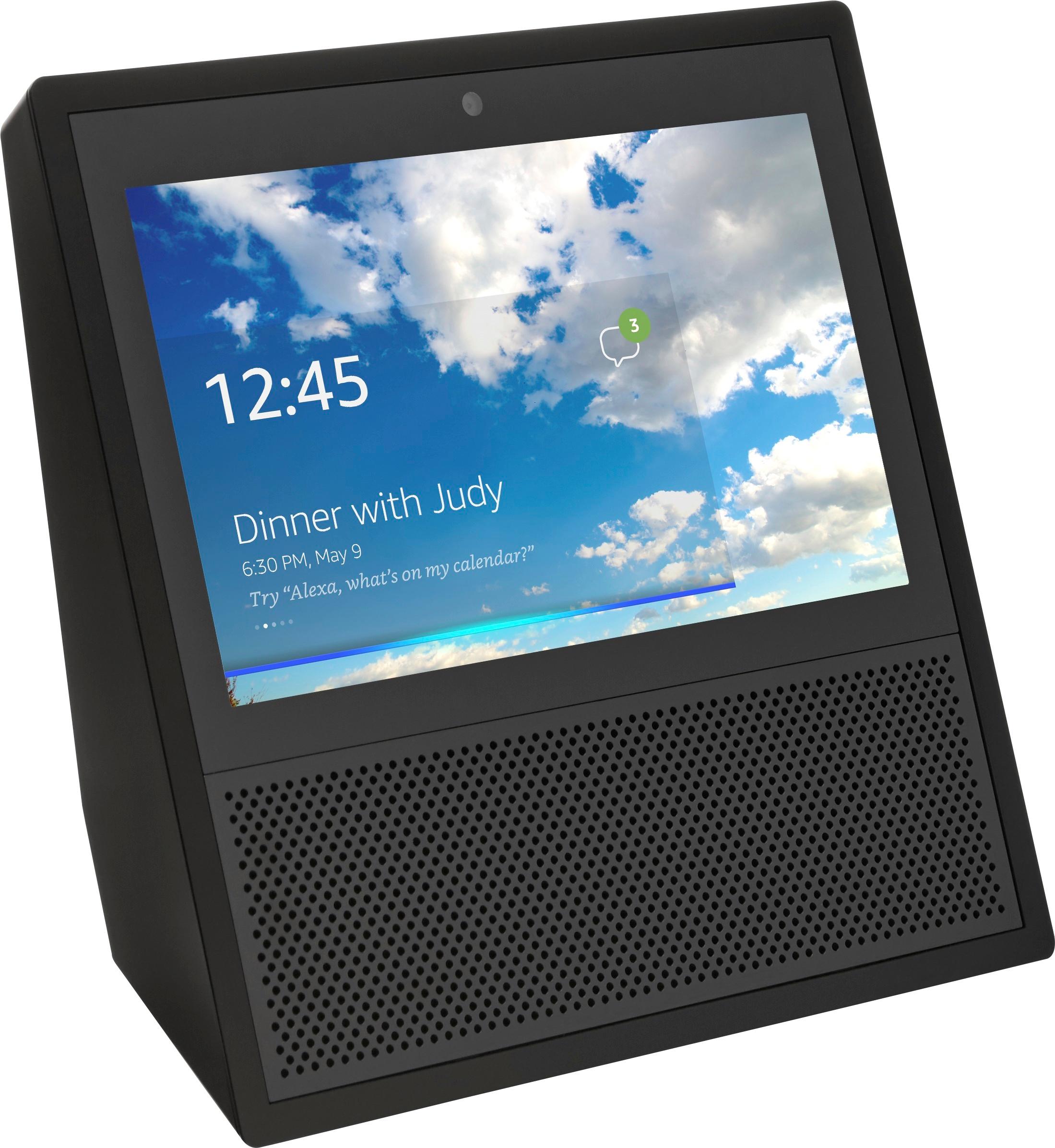 Echo Show 10 (Black) HD smart display with Wi-Fi®, Bluetooth®, and   Alexa built-in at Crutchfield