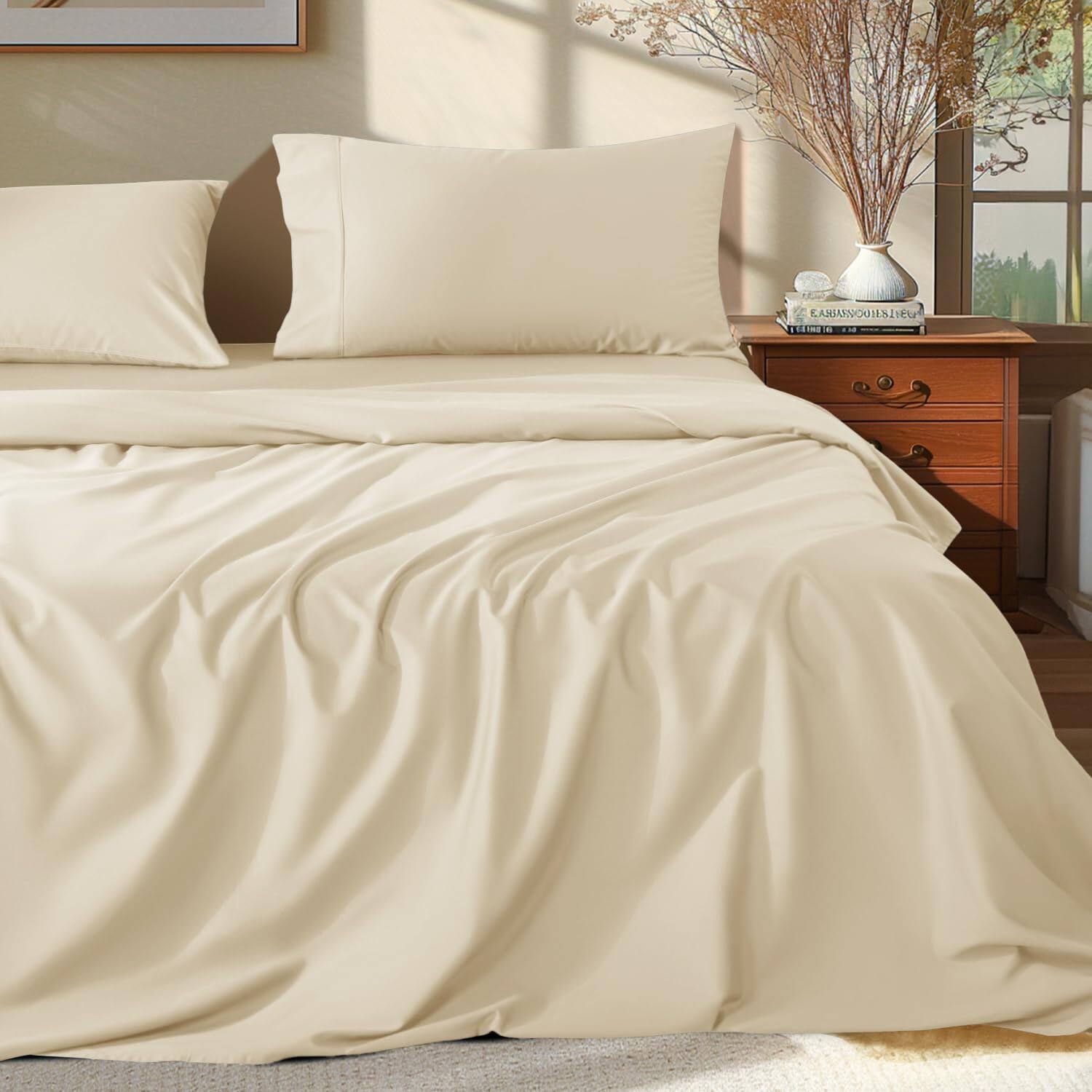 04 - Beige Queen(4 Piece Set)