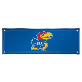 Victory Corps - Royal Kansas Jayhawks 2' x 6' Vinyl Banner - Blue