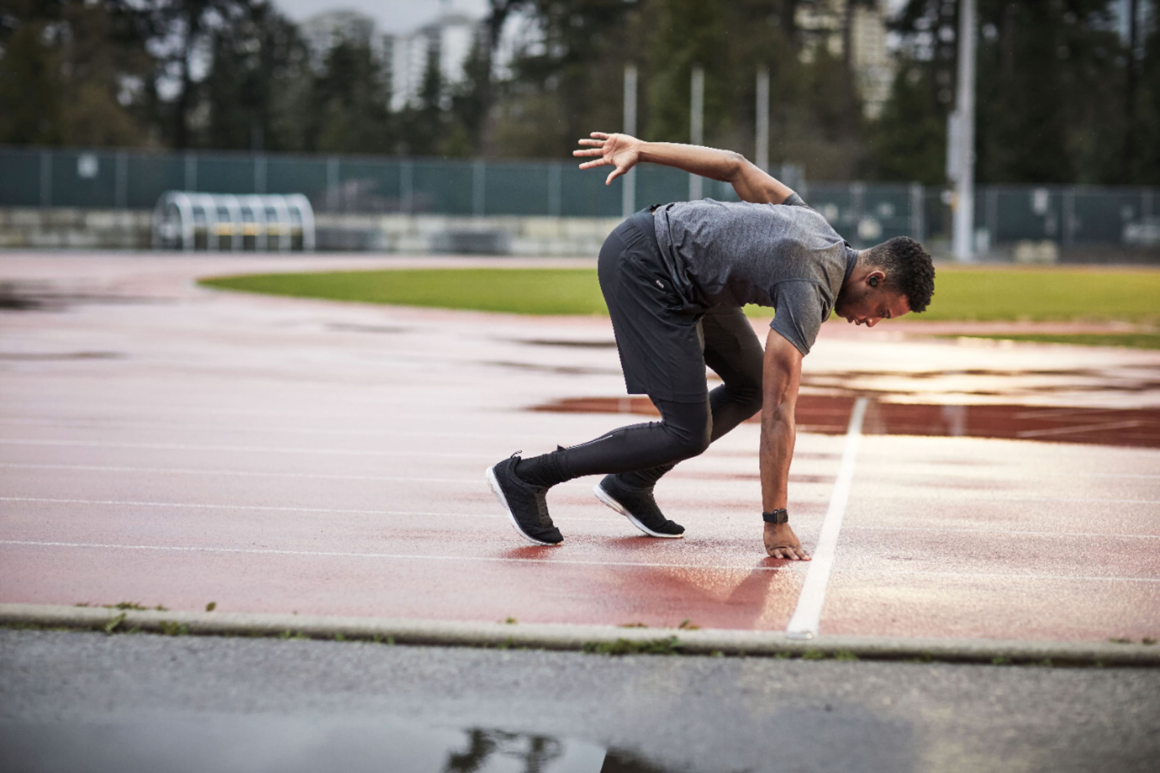 Alt View 23. Bose - SoundSport Free True Wireless In-Ear Earbuds - Black.