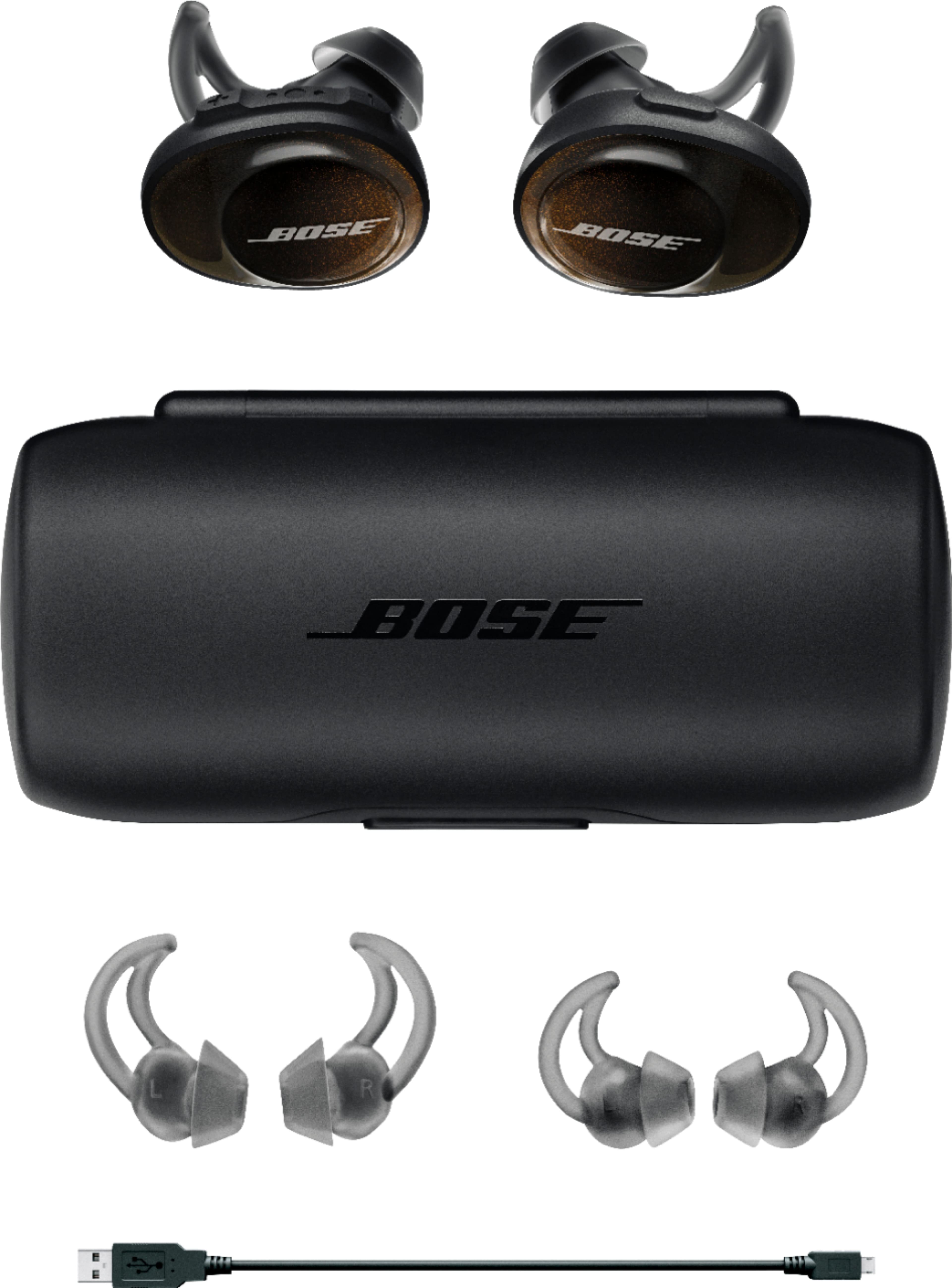 Best Buy Bose SoundSport Free True Wireless In Ear Earbuds Black