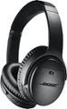 Front Zoom. Bose - QuietComfort 35 II Wireless Noise Cancelling Over-the-Ear Headphones - Black.