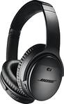 Best Buy Bose QuietComfort 35 II Wireless Noise Cancelling Over the Ear Headphones Black 789564 0010