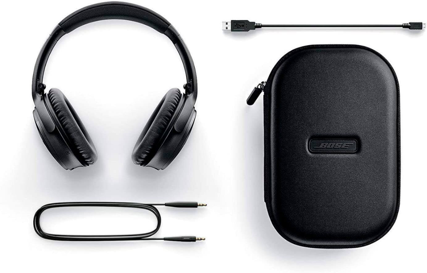 Best Buy: Bose QuietComfort 35 II Wireless Noise Cancelling Over-the-Ear  Headphones Black 789564-0010