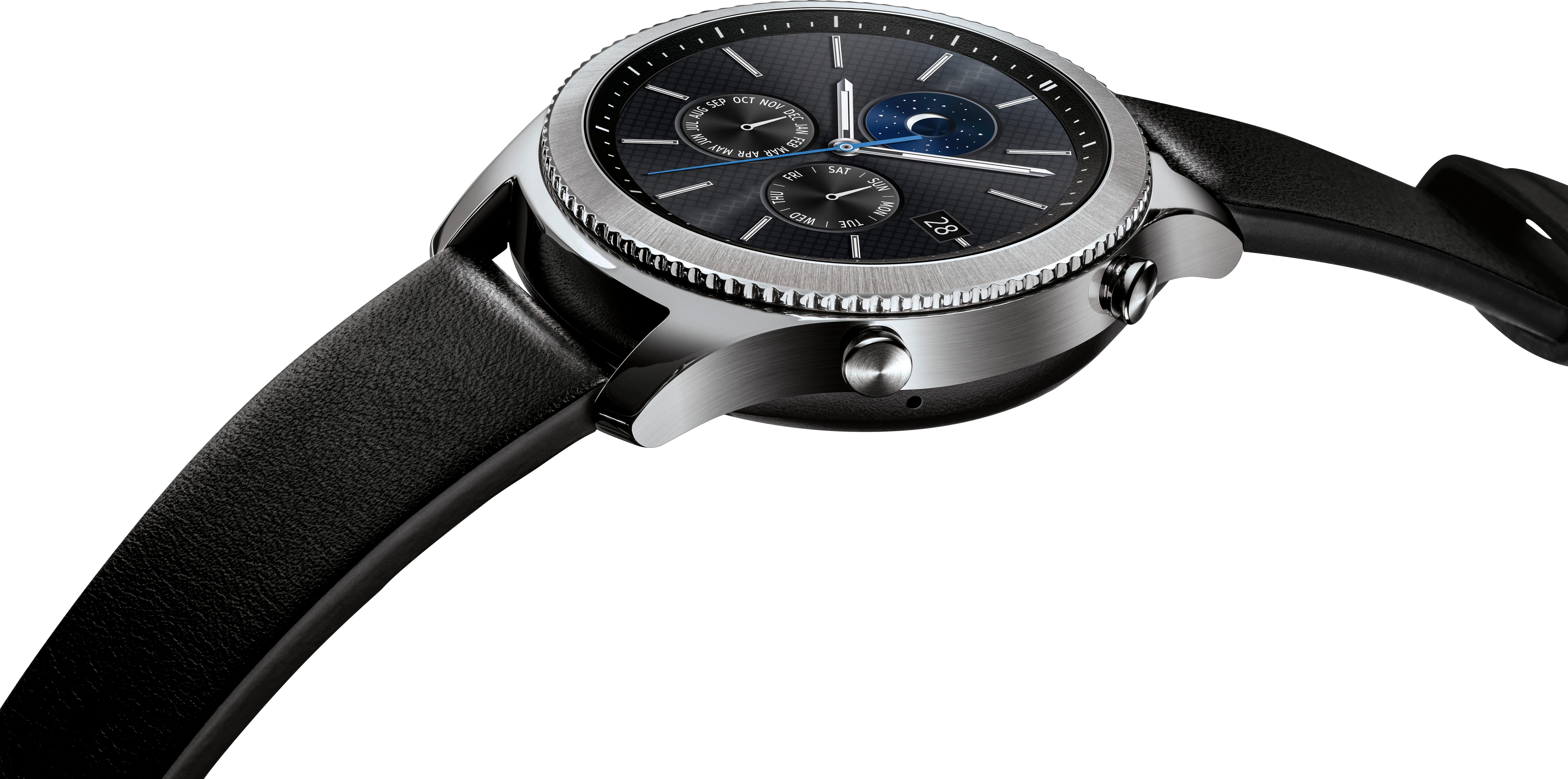 kop Voorrecht klok Samsung Gear S3 Classic Smartwatch 46mm Stainless Steel Verizon Silver  SM-R775VZSAVZW - Best Buy