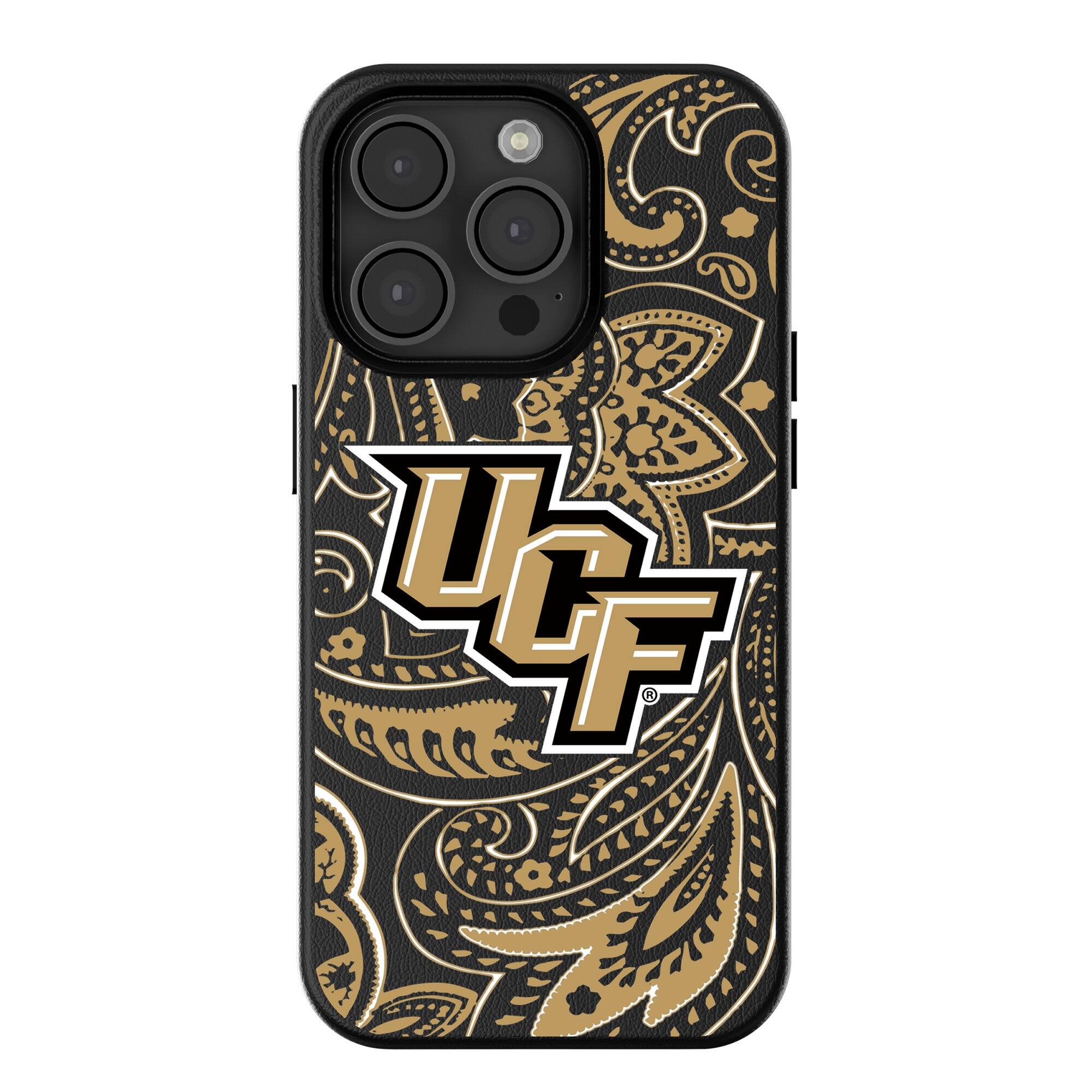 Keyscaper - NCAA - UCF Knights Paisley iPhone Magnetic Bump Case - 15 - Black price history on PriceWatchPro
