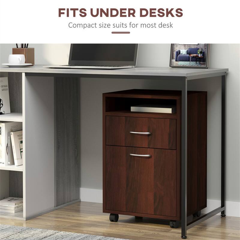 FITS UNDER DESKS  
Compact size suits for most desk