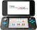 Front. Nintendo - New Nintendo 2DS XL - Black + Turquoise.