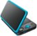 Alt View Zoom 15. New Nintendo 2DS XL - Black + Turquoise.