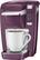 Angle. Keurig - K-Mini K15 Single-Serve K-Cup Pod Coffee Maker - Black Plum.