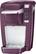 Left. Keurig - K-Mini K15 Single-Serve K-Cup Pod Coffee Maker - Black Plum.